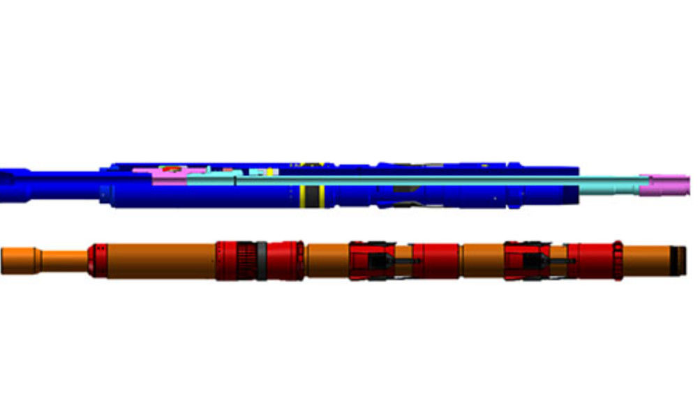 API Buckle Anti-CO2 9-5/8 * 5-1/2 معلق القوس الواحد للنفط والغاز