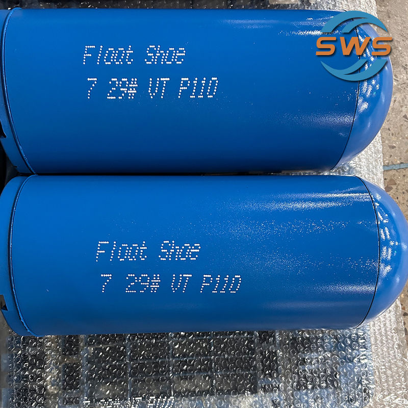 WSP-3T 5-1/2 N80 أسمنت التسمنت الصمام المزدوج العائم الحذاء لبرة النفط أو غاز