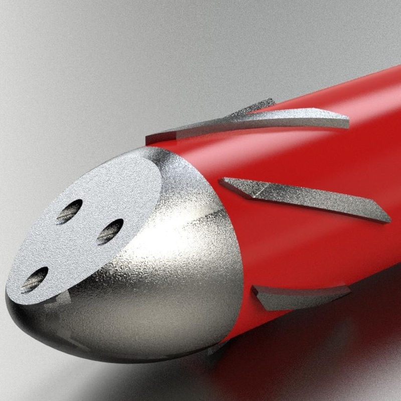 API القياسية الخيط الخاص N80 الحذاء العائم الأنف القياسية مع 244.48mm OD لصناعة النفط والغاز