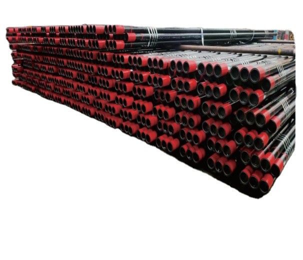 J55/K55 API 5CT أنبوب غطاء مع طبقة خارجية للحماية من التآكل في البيئات القاسية في حفر الآبار النفطية