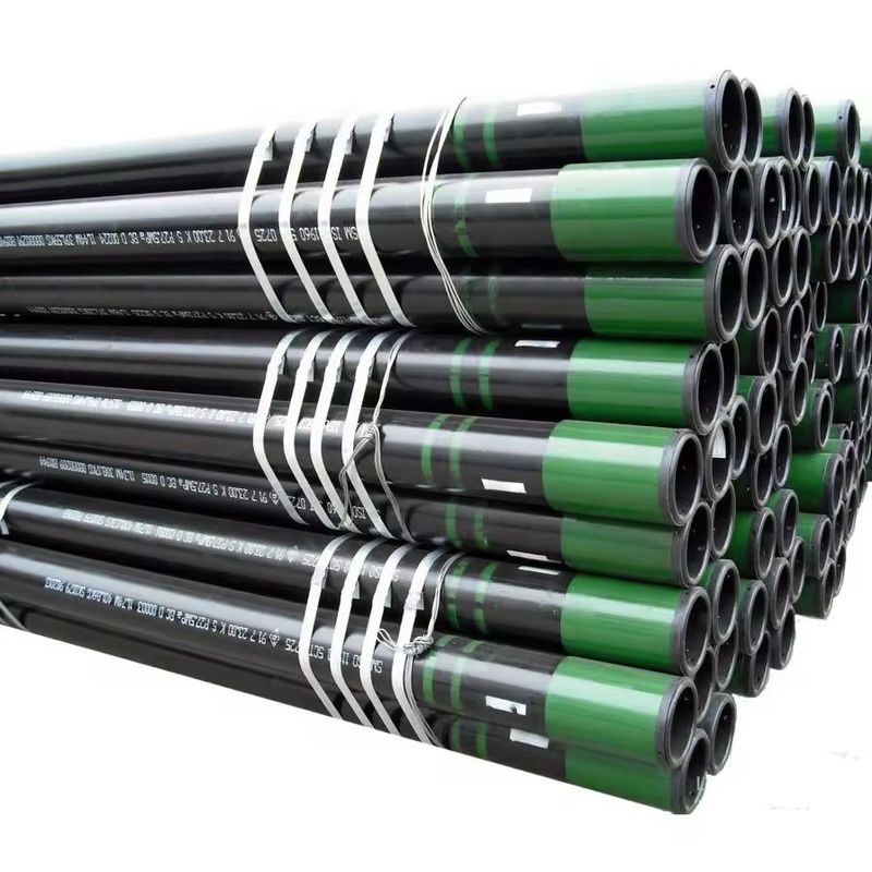J55/K55 API 5CT أنبوب غطاء مع طبقة خارجية للحماية من التآكل في البيئات القاسية في حفر الآبار النفطية