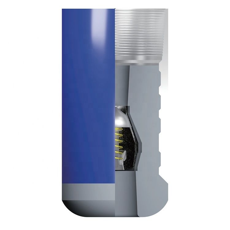 حذاء تعويم وطوق بخيط API القياسي لحقل النفط 7 بوصة C90-d LTC - نوع صمام واحد من سبائك الألومنيوم القسري