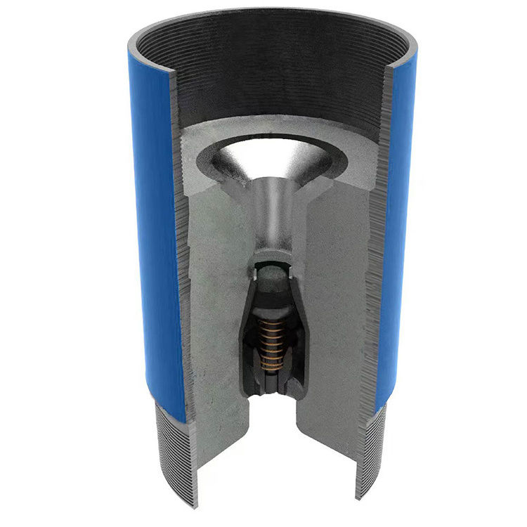 حذاء تعويم وطوق بخيط API القياسي لحقل النفط 7 بوصة C90-d LTC - نوع صمام واحد من سبائك الألومنيوم القسري