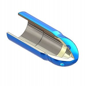 حذاء طفو بصمام واحد لامركزي من سبائك الألومنيوم معتمد من API 5CT مقاس 7 3/4 بوصة L80 BTC-PE لصناعة النفط والغاز